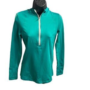 LAYER‎ 8 Quick Dry Performance Hooded Pullover Green Size Small
